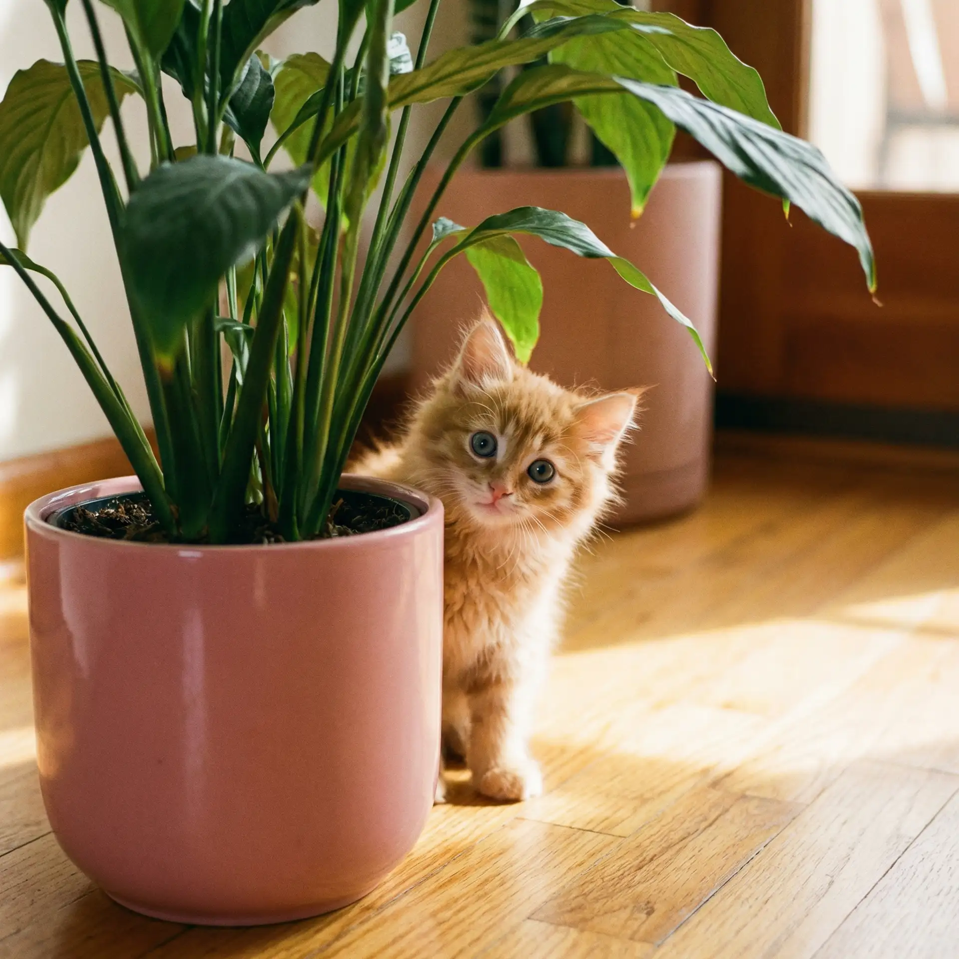 小猫从花盆后探头 - 贺朝在谢俞里面塞葡萄
